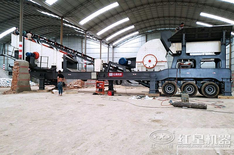 方案2移動式破碎機設計方案現場 方案2移動式破碎機設計方案現場