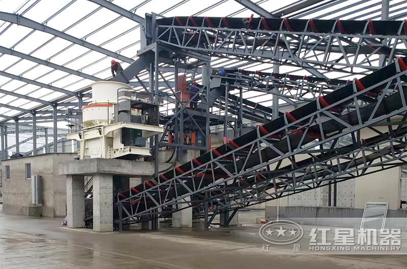 HVI制砂機作業(yè)現(xiàn)場 HVI制砂機作業(yè)現(xiàn)場