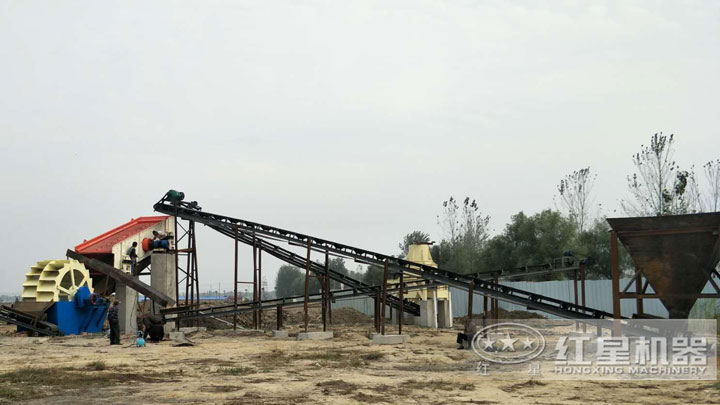 制砂生產線實拍圖，還有多種配置可以選擇